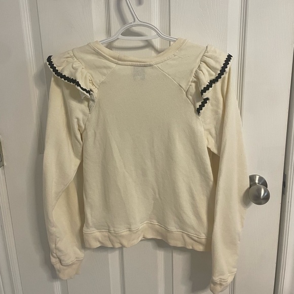 Long-sleeve ruffle top - Picture 2 of 3